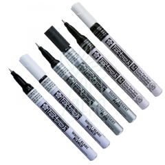 Маркер універсальний Pen-Touch, на спиртовій основі, тонкий (Extra fine), 0,7 мм, Sakura Маркер універсальний Pen-Touch, на спиртовій основі, тонкий (Extra fine), 0,7 мм, Sakura