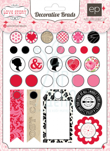 Набір брадсів "Love Story", Echo Park