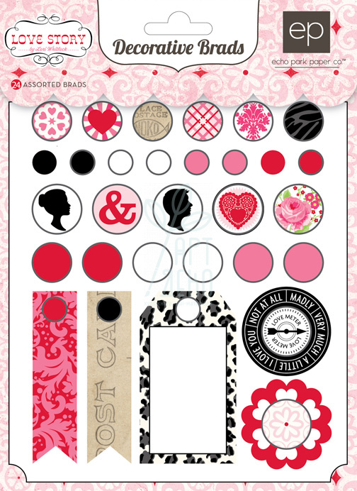 Набір брадсів "Love Story", Echo Park