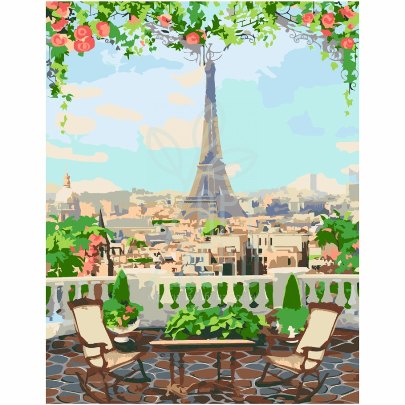 Набір для розпису за номерами "Романтичне місце", 35х45 см, ROSA START