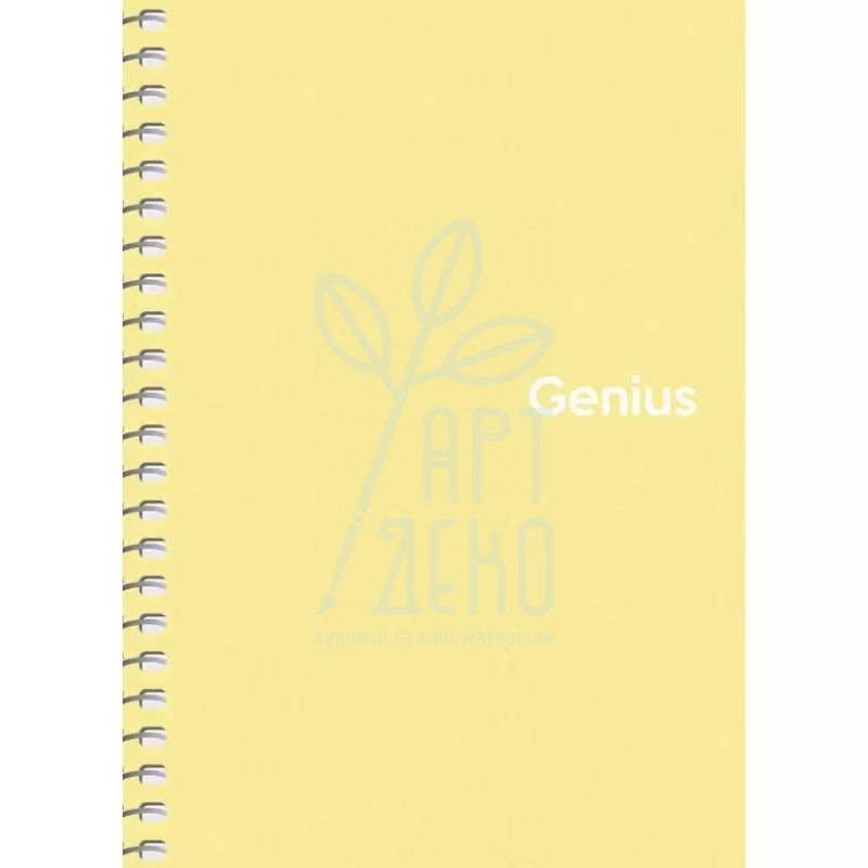 Блокнот для записів, спiраль, А6, 70 г/м2, клітинка, 80 л., Школярик