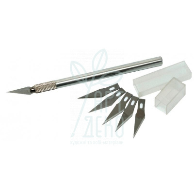 Ніж макетний Transotype Cutting knife Nr.1, + 5  лез, Copic