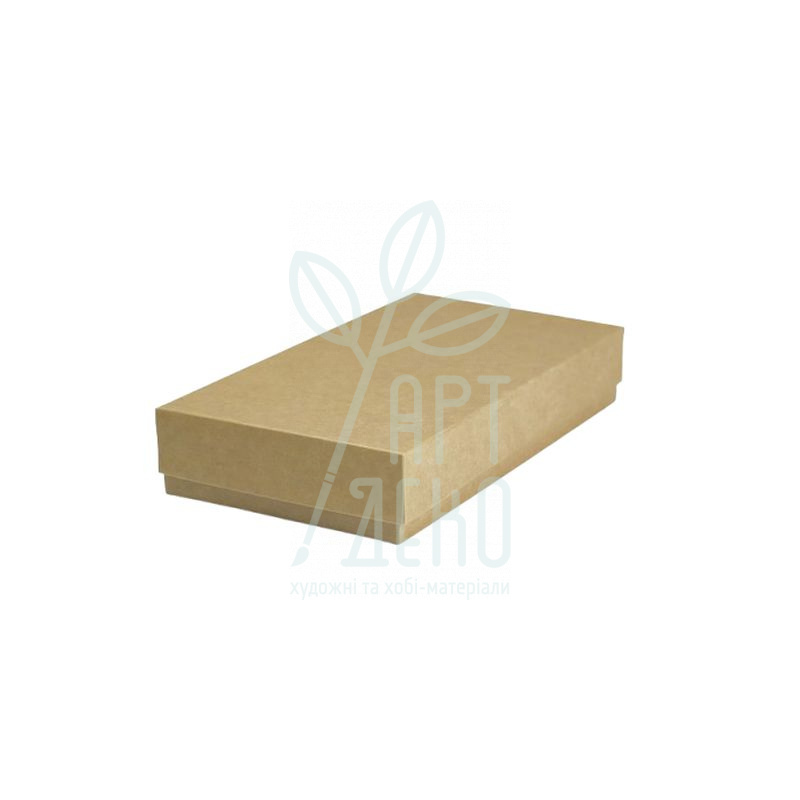 Коробка декоративна, крафткартон "Солодощі", 22х12х4 см, Україна