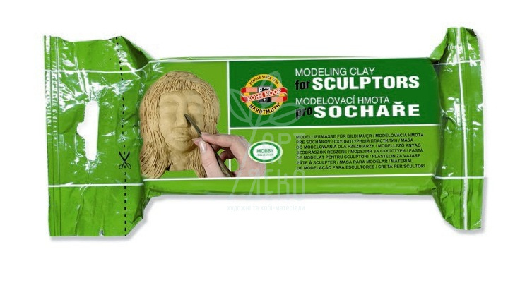 Маса самозастигаюча імітація кераміки, теракотова, 500 г, KOH-I-NOOR