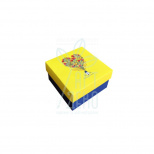 Коробка подарункова "Дім там, де серце", 14x14x7 см, Україна