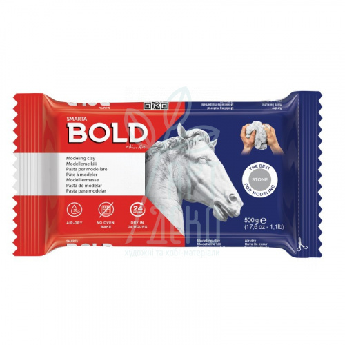Маса самозастигаюча Bold, антрацит, 500 г, Smarta