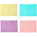 Папка пластикова на кнопці Pastelini, А5 (14,8х21 см), Axent