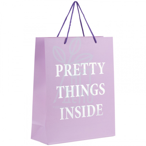 Пакет подарунковий Pretty things insid, 26х32 см, Axent