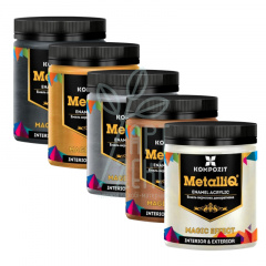 Емаль акрилова MetalliQ, 500 г, Art Kompozit