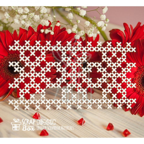 Чипборд "Вишивка", Скрапбокс