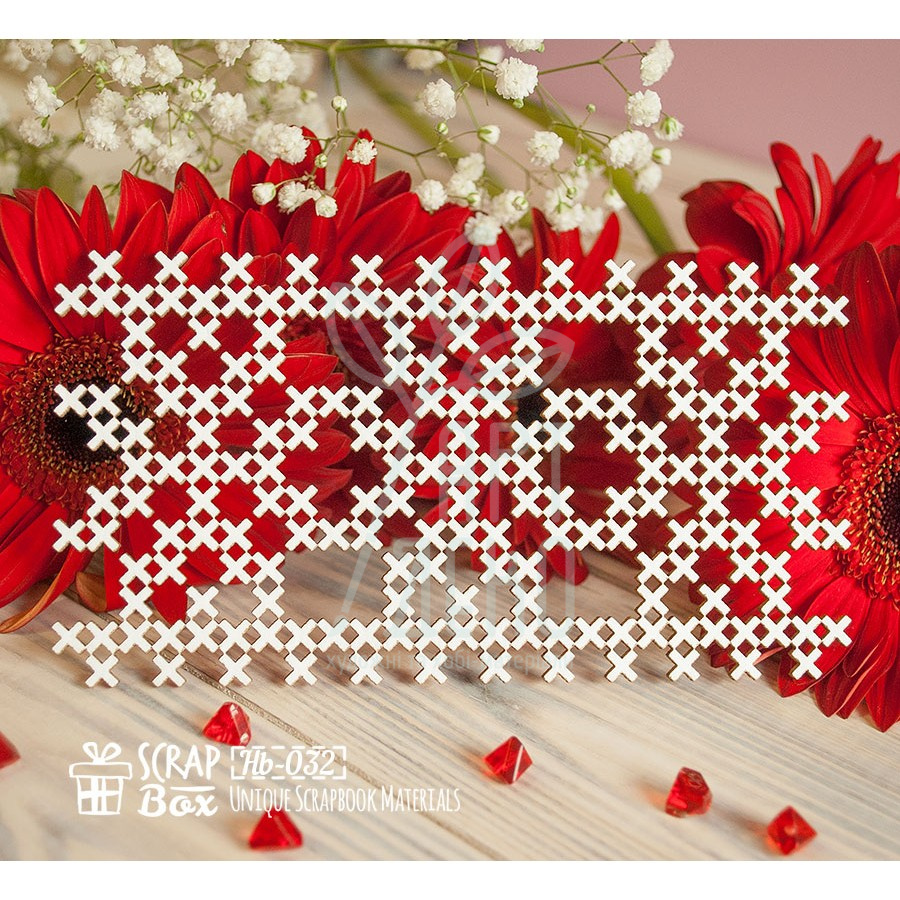 Чипборд "Вишивка", Скрапбокс