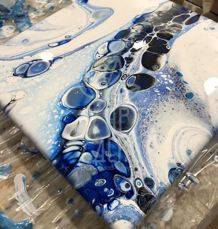 Набір для творчості "Fluid ART", 6 х30 мл, в асортименті, 31х31 см, Україна