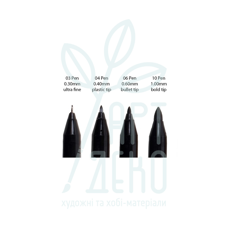 Лайнер для манга Pigma Sensei, чорний, Sakura