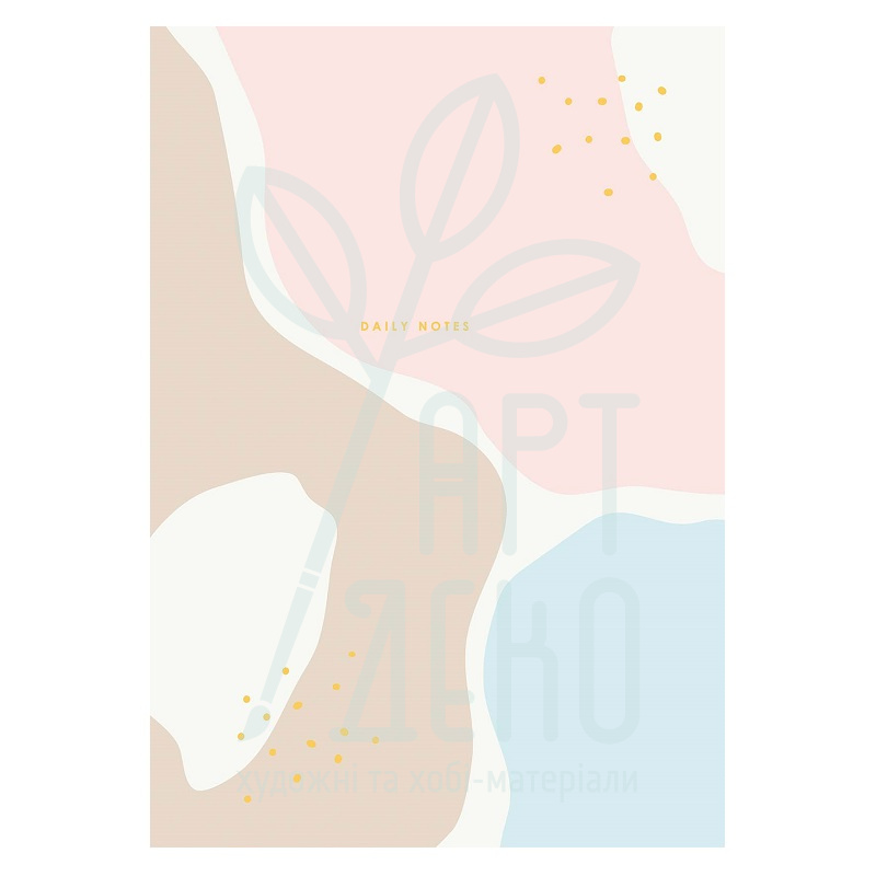 Зошит, А4, інтегральна обкладинка, ламінація Soft Touch, клітинка, 80 л., Школярик