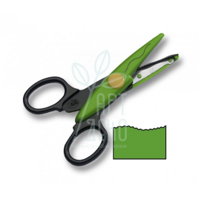 Ножицi фігурні Contour Scissors, Corrugate-cut, Folia