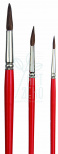 Набір пензлів для акварелі Brush Set Series 150, Поні/коза кругла (№4, №8, №12), к. р, Royal Talens