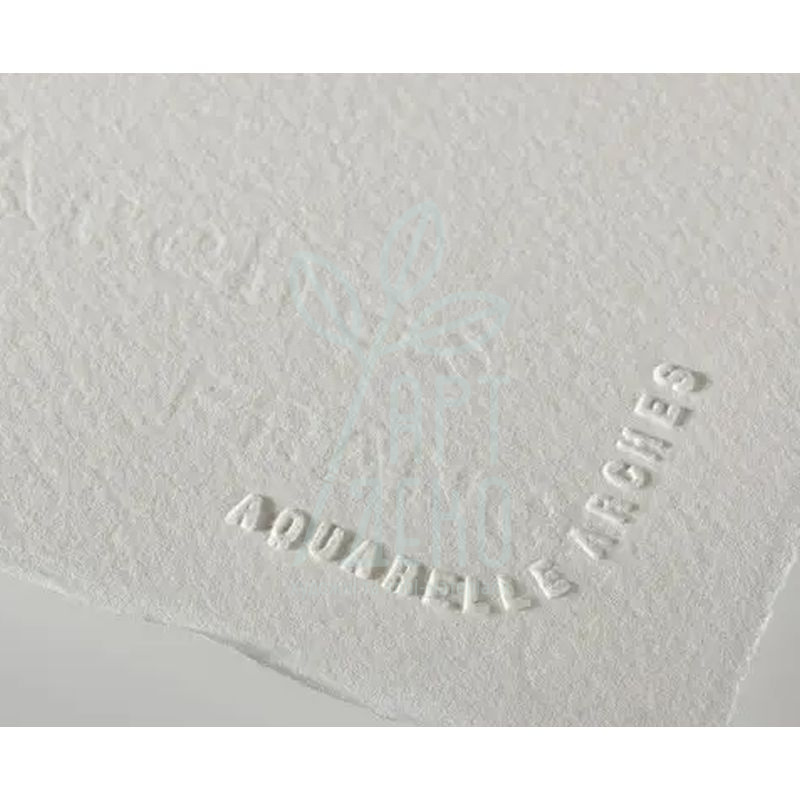 Папір для акварелі Arches Rough Grain, крупнозернистий, 56x76 см, 185 г/м2, Canson