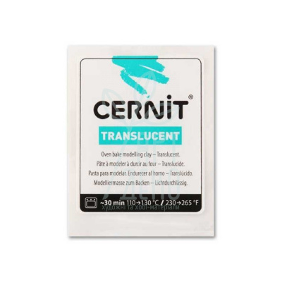 Полімерна глина CERNIT TRANSLUCENT, 250 г, Transparent №005