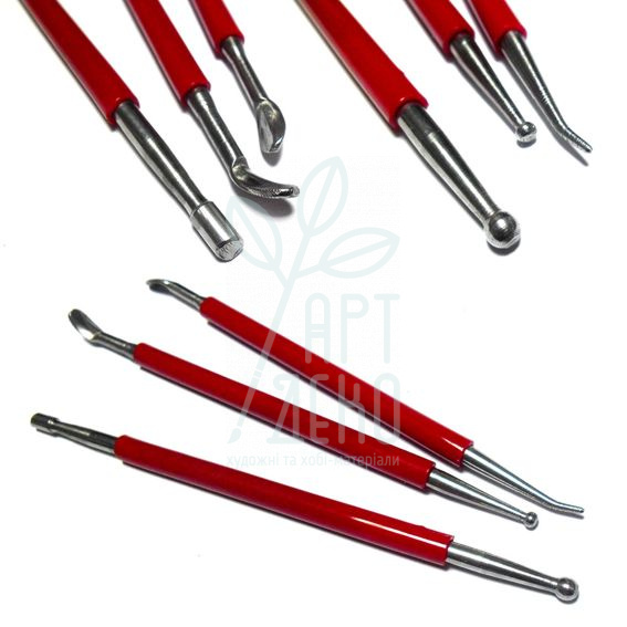 Стек скульптурний металевий (стилус), двосторонній, Regina (поштучно)