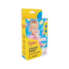 Набір пальчикових фарб Pastel, 6х35 мл, Jovi