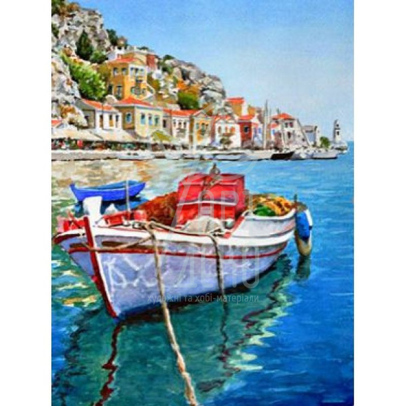 Набір для розпису за номерами "Човен", 40х50 см, Josef Otten