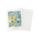 Листівка "Ukraine", 10,5х14,8 см, Україна