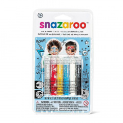 Набір фарб для аквагриму Boys face painting sticks set, 6 кол., Snazaroo