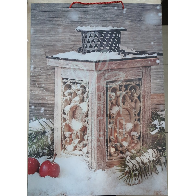 Пакет подарунковий "Новорічне диво", 32x42x11,5 см, Україна