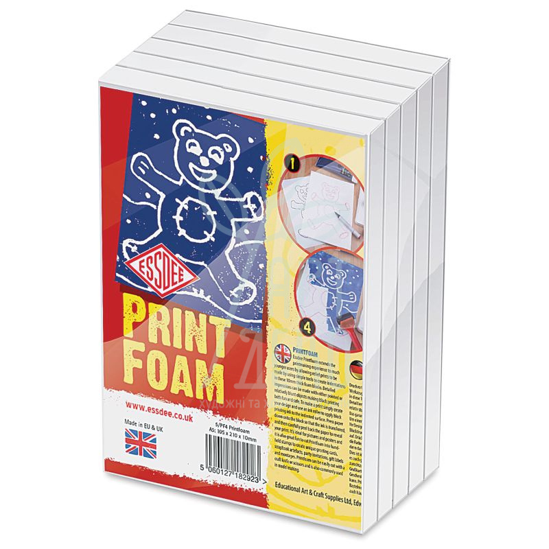 Піна для відбитків Print Foam, А5 (14,8х21 см), 10 мм, Essdee