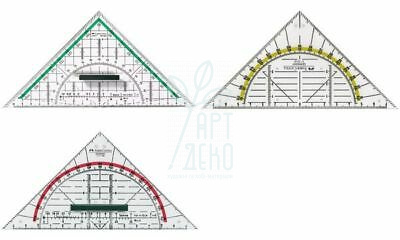 Трикутник пластиковий  Combi 45°, Faber-Castell