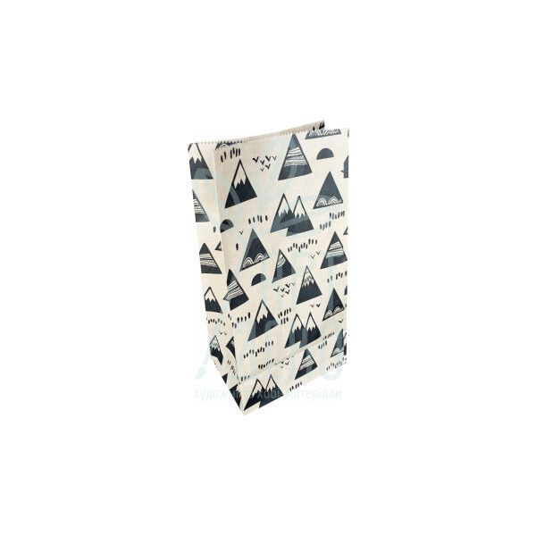 Пакет-саше паперовий "Гори", 19х9,5х6,5 см, Україна