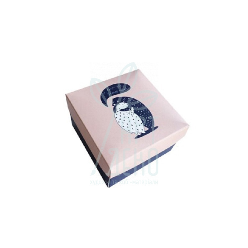 Коробка подарункова "Преміум. Love beary", 9x9x5 cм, Україна