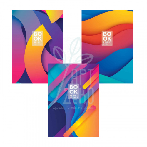 Блокнот для записів, склейка, А6 (10,5х14,8 см), 60 г/м2, клітинка, білий блок, 50 л., Школярик