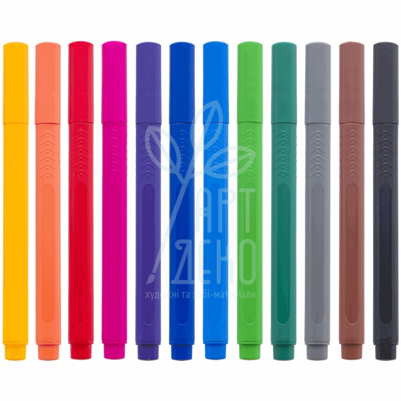 Набір лайнерів Fineliners Mini, 12 кол., Bruynzeel