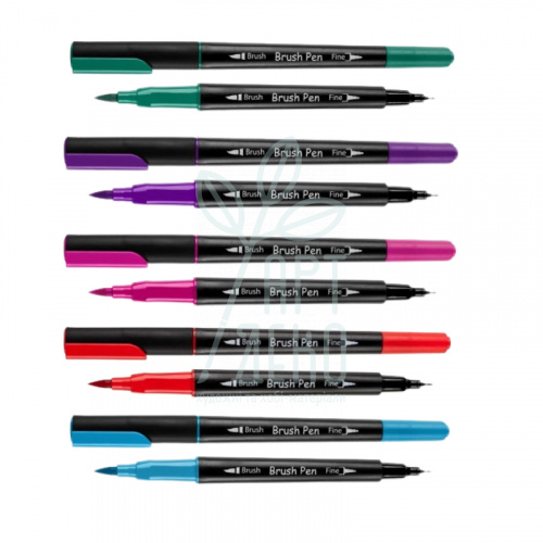 Маркер акварельний двосторонній Brush Pen, Santi
