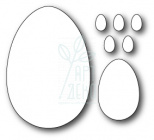 Набір ножів для скрапбукінгу Egg Cetera craft dies, 3 шт, Poppystamps