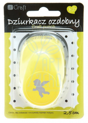 Дірокол фігурний "Купідон", 2,5 см, Dalprint