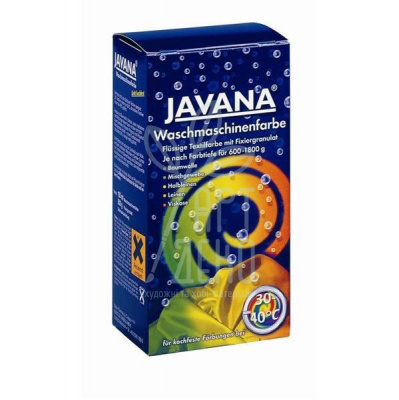 Барвник Javana для обробки в пральній машині 30-40°С, чорний, 250 мл, Kreul
