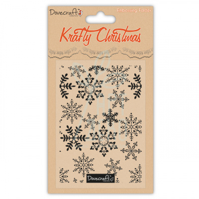 Папка для тиснення "Krafty Christmas", Dovecraft