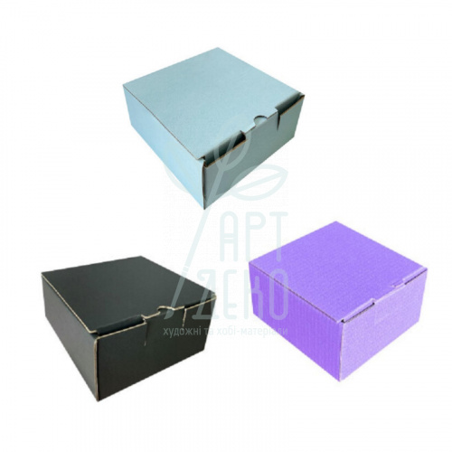 Коробка подарункова, гофрокартон, 8,4х9х4,5 см, Україна
