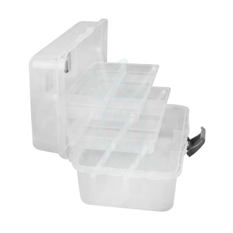 Арт-бокс для художніх матеріалів, пластиковий, D.K.ART & CRAFT