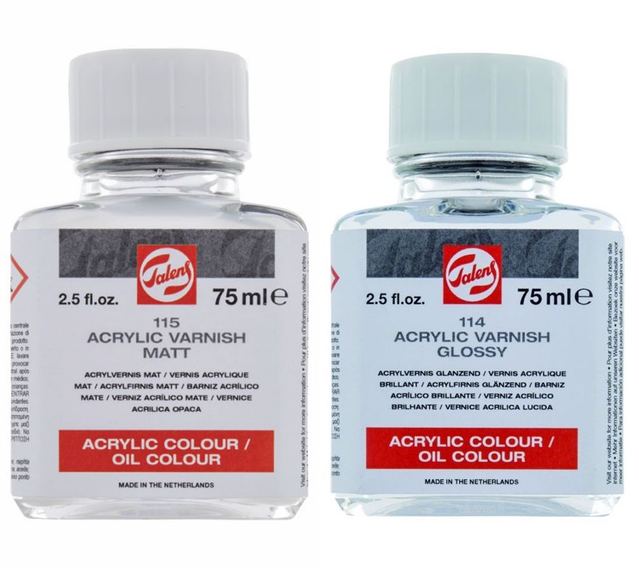 Лак акриловий для олійних та акрилових фарб, 75 мл, Royal Talens