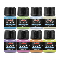 Фарба акрилова Glow in the dark, 30 мл, Pentart