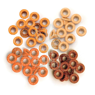 Люверси "Standard Eyelets - Shimmer Orange", WeRMemory Keepers