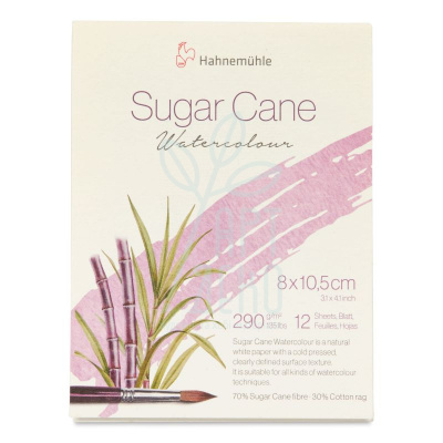 Склейка для акварелі Watercolor Sugar Cane, 8x10,5 см, 290 г/м2, 12 л., Hahnemuhle