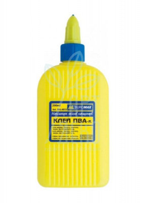 Клей ПВА-к, 200 мл, Buromax
