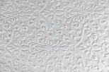 Папір текстурований тиснений "Орнамент 5", білий, 13х18 см, Україна