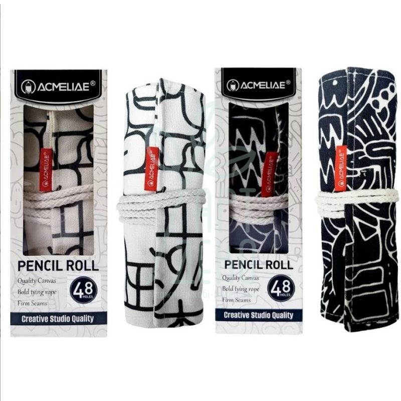 Пенал-згорток для олівців тканинний, 48 шт, Acmeliae