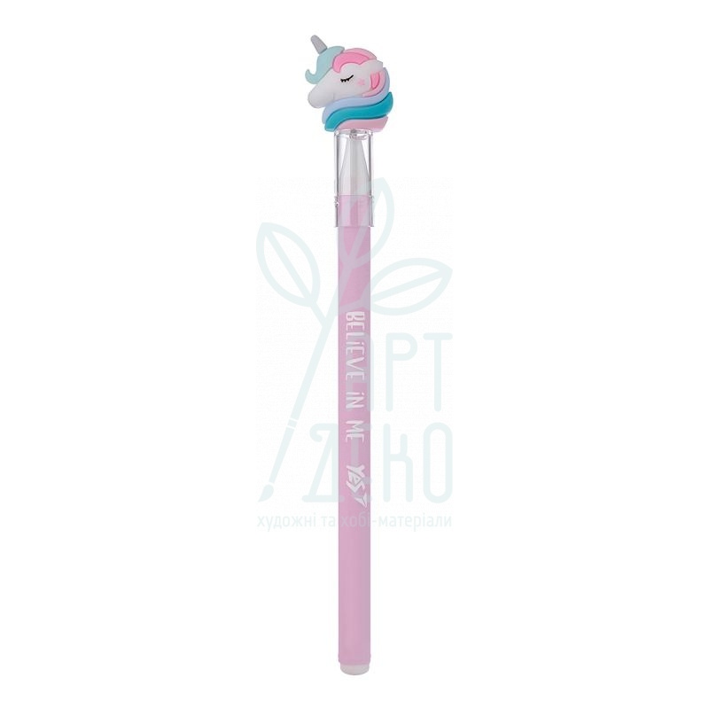 Ручка кулькова Unicorn dreams, 0,7 мм, синя, Yes