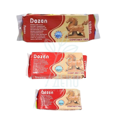 Маса для моделювання Dozen, коричнева, Generic